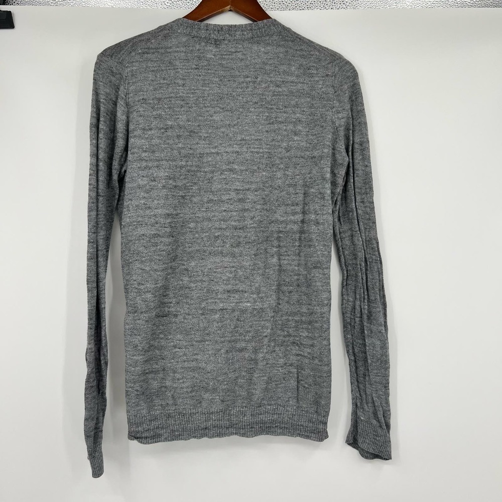 Madewell Inlet Button Front long sleeve Cardigan pockets lightweight sz medium - Picture 5 of 10